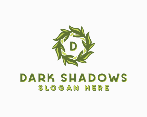 Organic Leafy Garden logo design