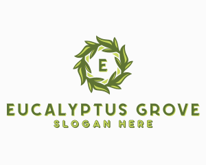 Organic Leafy Garden logo design