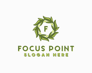 Organic Leafy Garden logo design