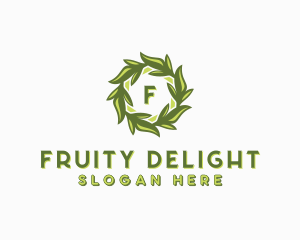 Organic Leafy Garden logo design