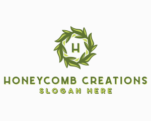 Organic Leafy Garden logo design