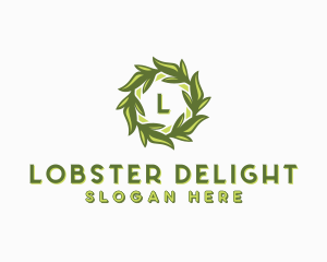 Organic Leafy Garden logo design