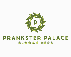 Organic Leafy Garden logo design