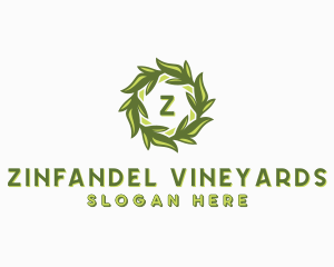 Organic Leafy Garden logo design