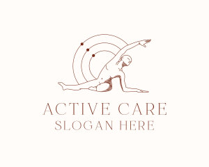 Physiotherapy - Yoga Human Body logo design