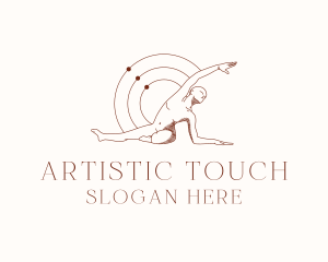 Yoga Human Body logo design