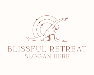 Yoga Human Body logo design