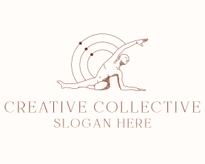 Yoga Human Body logo design