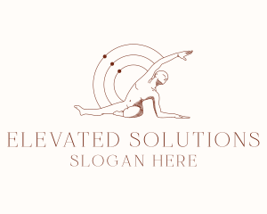 Yoga Human Body logo design