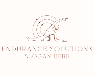 Yoga Human Body logo design