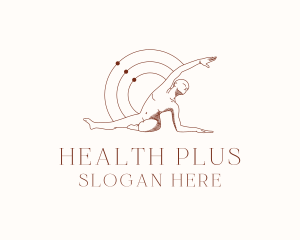 Yoga Human Body logo design