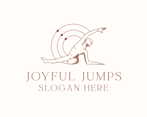 Yoga Human Body logo design