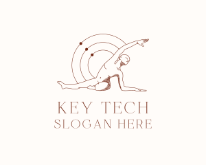 Yoga Human Body logo design