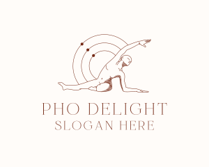 Yoga Human Body logo design