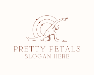 Yoga Human Body logo design