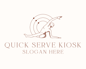 Yoga Human Body logo design