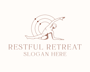 Yoga Human Body logo design