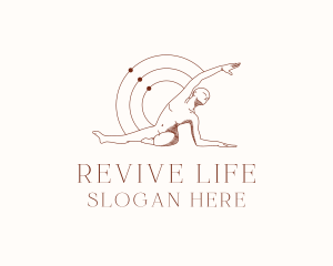 Rehabilitation - Yoga Human Body logo design