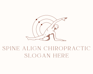 Yoga Human Body logo design