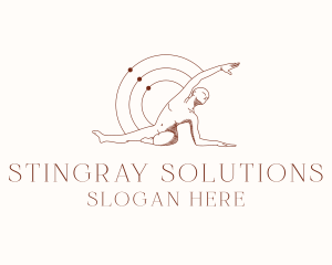 Yoga Human Body logo design