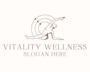 Yoga Human Body logo design