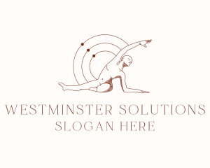 Yoga Human Body logo design