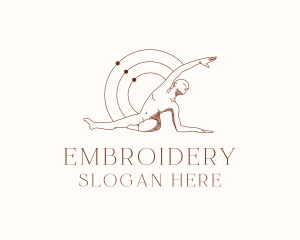 Yoga Human Body logo design