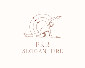 Yoga Human Body logo design