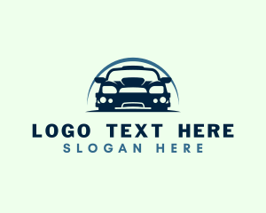 Transportation - Automobile Car Racing logo design