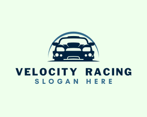 Automobile Car Racing logo design