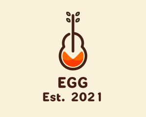 Organic Products - Nature Music Plant logo design