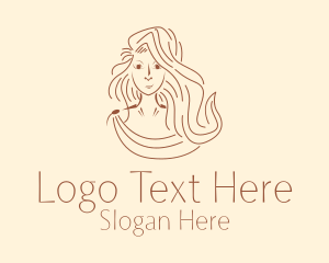 Woman Greek Fashion  Logo