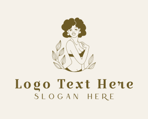 Female - Beauty Female Bikini logo design