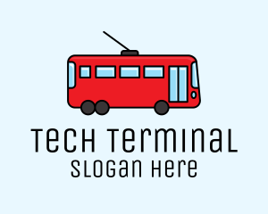 Terminal - Bus Transportation Transit logo design