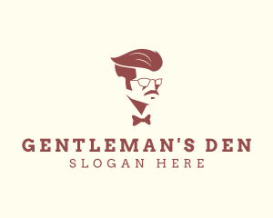 Gentleman Grooming Barber logo design