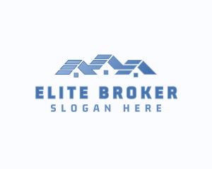 Broker - Roofing Realty Broker logo design