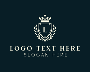 Monarchy - Regal Royal Shield logo design