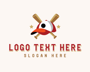 Merchandise - Sports Baseball League logo design