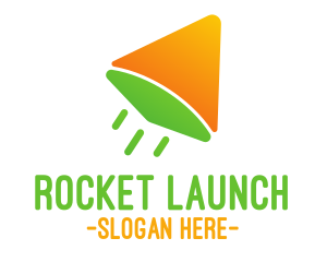 Rocket - Fast Arrow Rocket logo design