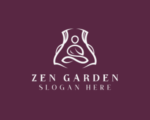 Meditation Yoga Zen logo design