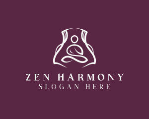 Meditation Yoga Zen logo design