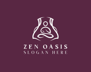 Meditation Yoga Zen logo design