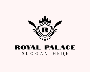 Royal Crest Shield logo design