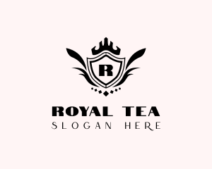 Royal Crest Shield logo design