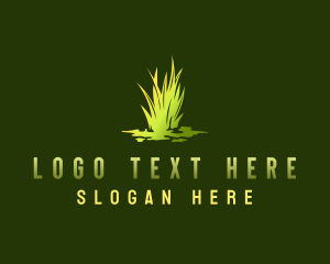 Grass Garden Maintenance Logo