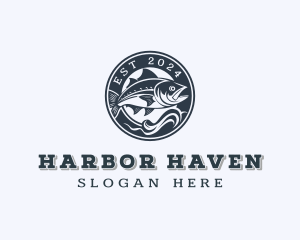 Seafood Fish Marine  logo design