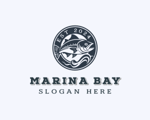 Seafood Fish Marine  logo design