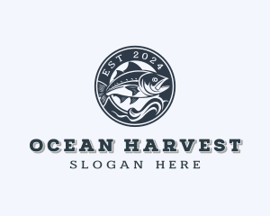 Seafood Fish Marine  logo design