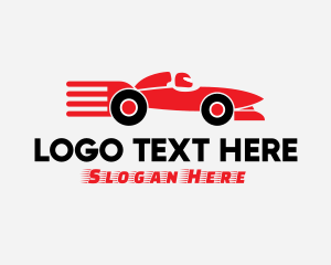Motor Sports - Fast Food Delivery logo design