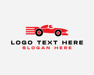 Car - Fast Food Delivery logo design